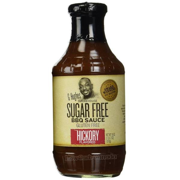 Low Calorie Bbq Sauce
 G Hughes Smokehouse Sugar Free BBQ Sauce Hickory 18