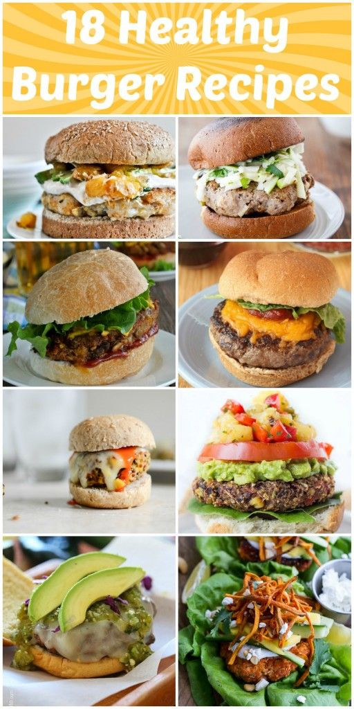 Low Calorie Beef Recipes
 18 Healthy Burger Recipes Pinterest