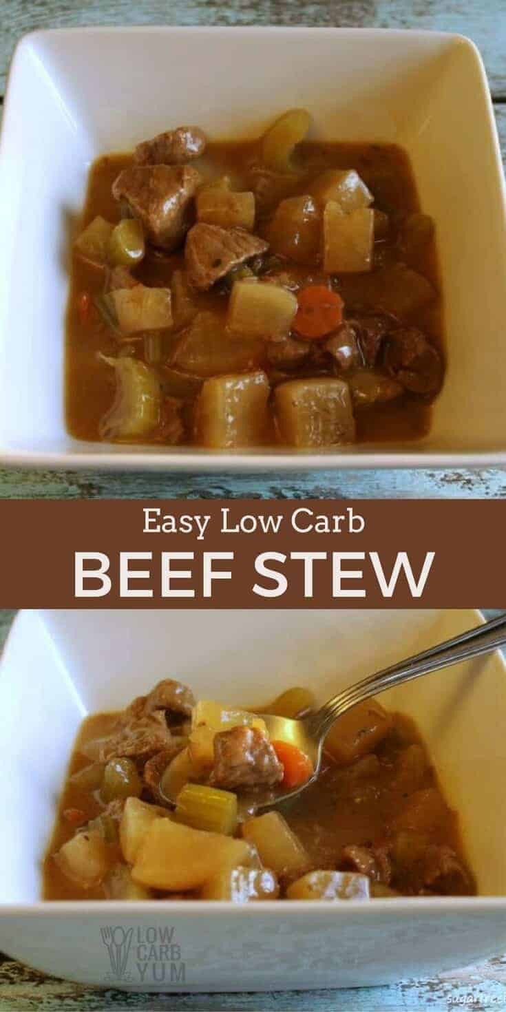 Low Calorie Beef Stew
 Easy Low Carb Beef Stew Keto Paleo