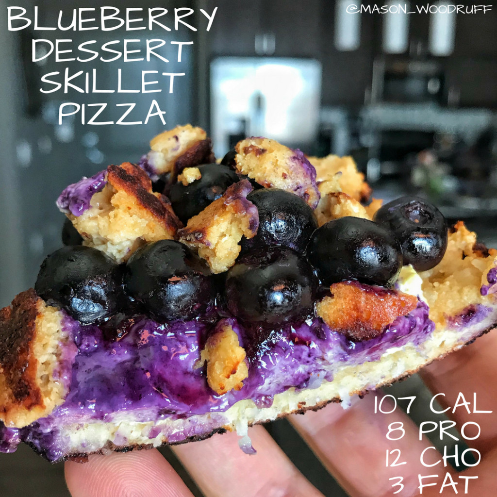 Low Calorie Blueberry Recipes
 Low Calorie Blueberry Dessert Skillet Pizza Recipe Mason