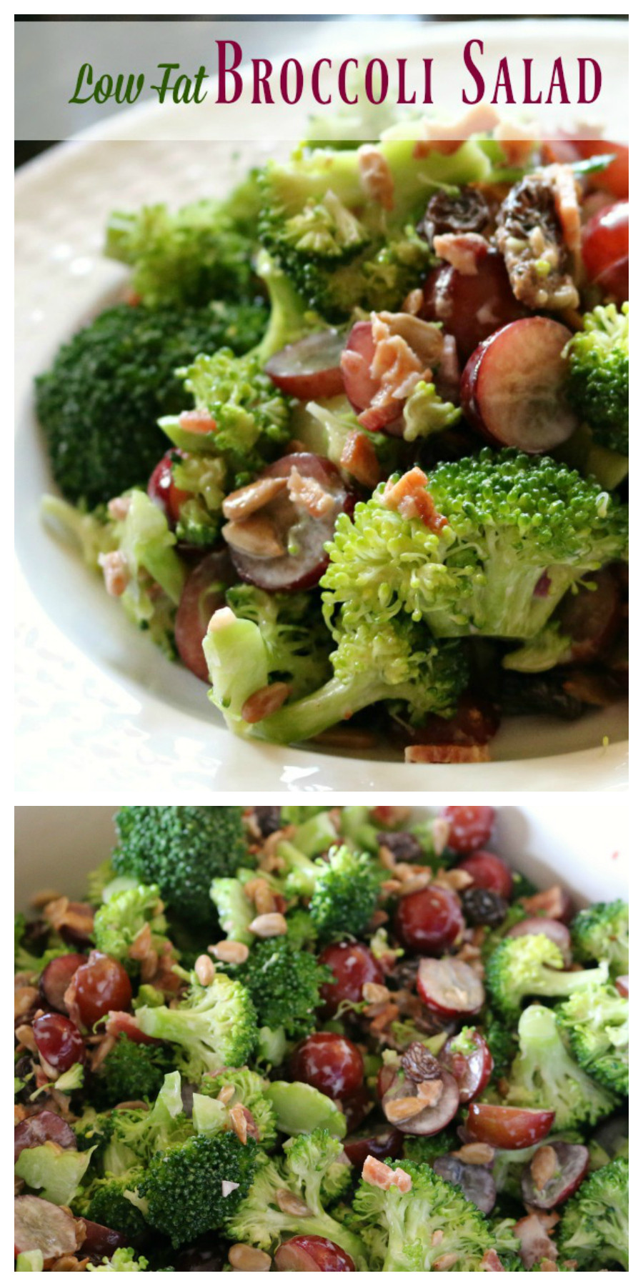 Low Calorie Broccoli Recipes
 Low Fat Broccoli Salad