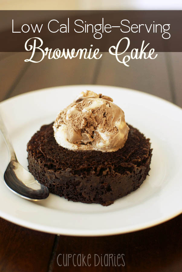 Low Calorie Brownies
 Low Cal Single Serving Brownie Cake Cupcake Diaries