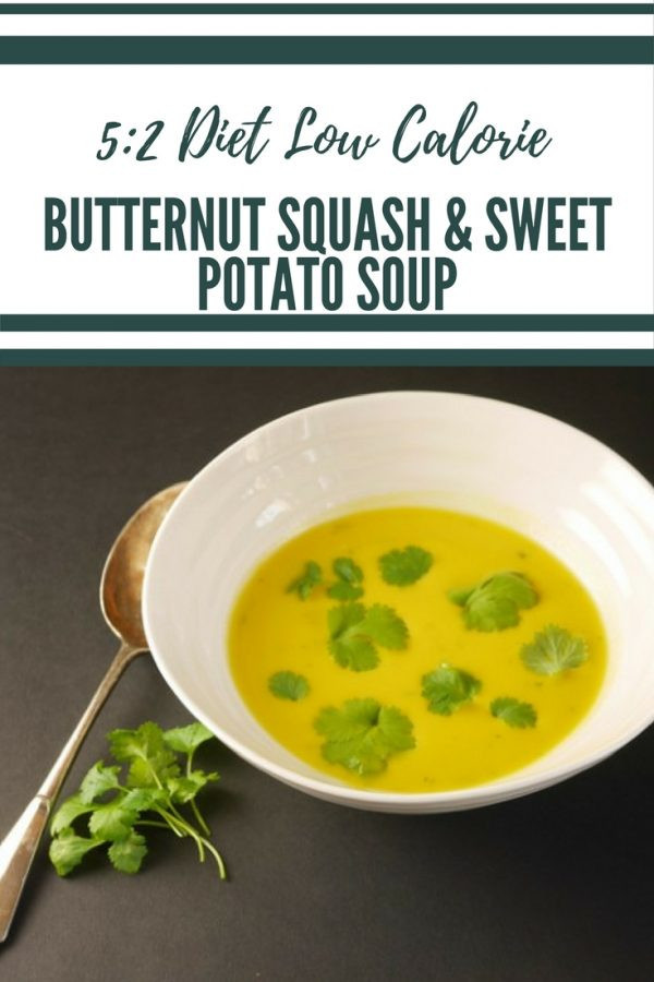 Low Calorie Butternut Squash Recipes
 Diet Butternut Squash and Sweet Potato Soup a low