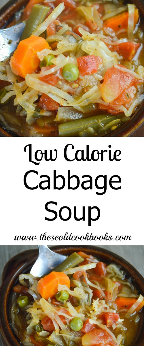 Low Calorie Cabbage Recipes
 Healthy Low Calorie Cabbage Soup with Ve ables