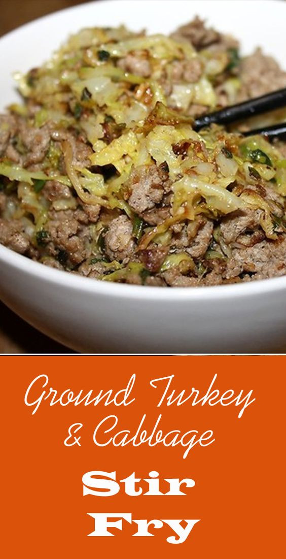 Low Calorie Cabbage Recipes
 Ground Turkey & Cabbage Stir Fry Recipe