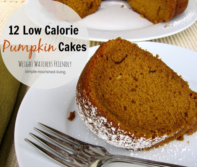 Low Calorie Cake Recipe
 Weight Watchers Pumpkin Cake Recipes with WW Points Values