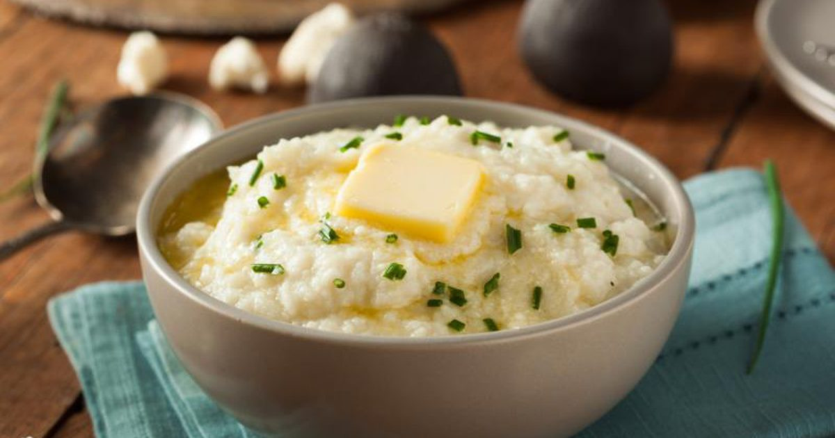 Low Calorie Cauliflower Mashed Potatoes
 The Calories in Cauliflower Mashed Potatoes