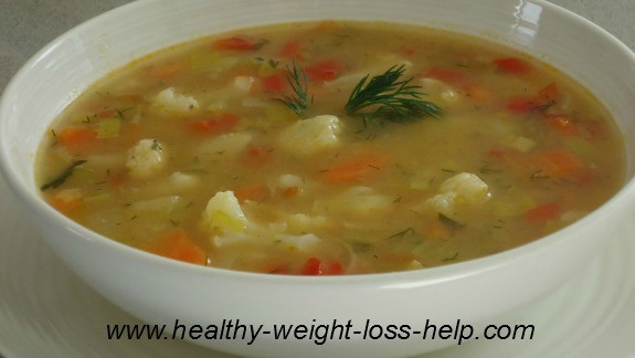 Low Calorie Cauliflower Recipes
 Cauliflower Leek Soup Recipe – A Fast Low Calorie Meal