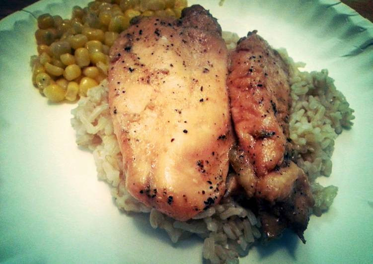 Low Calorie Chicken Breast Recipes
 low calorie maple glazed chicken breast Recipe by