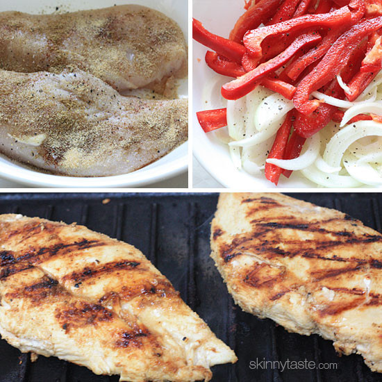 Low Calorie Chicken Fajitas
 Skinny Chicken Fajitas Recipe