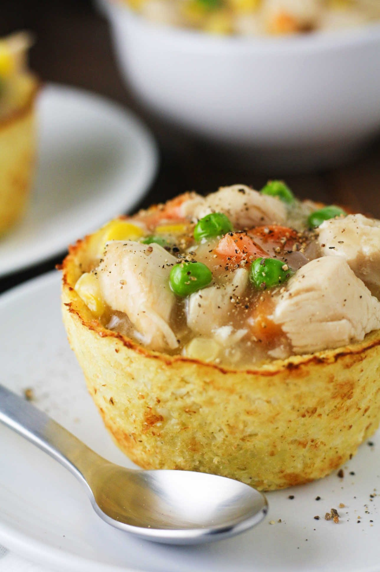 Low Calorie Chicken Pot Pie
 Low Carb Cauliflower Pot Pies It s Cheat Day Everyday