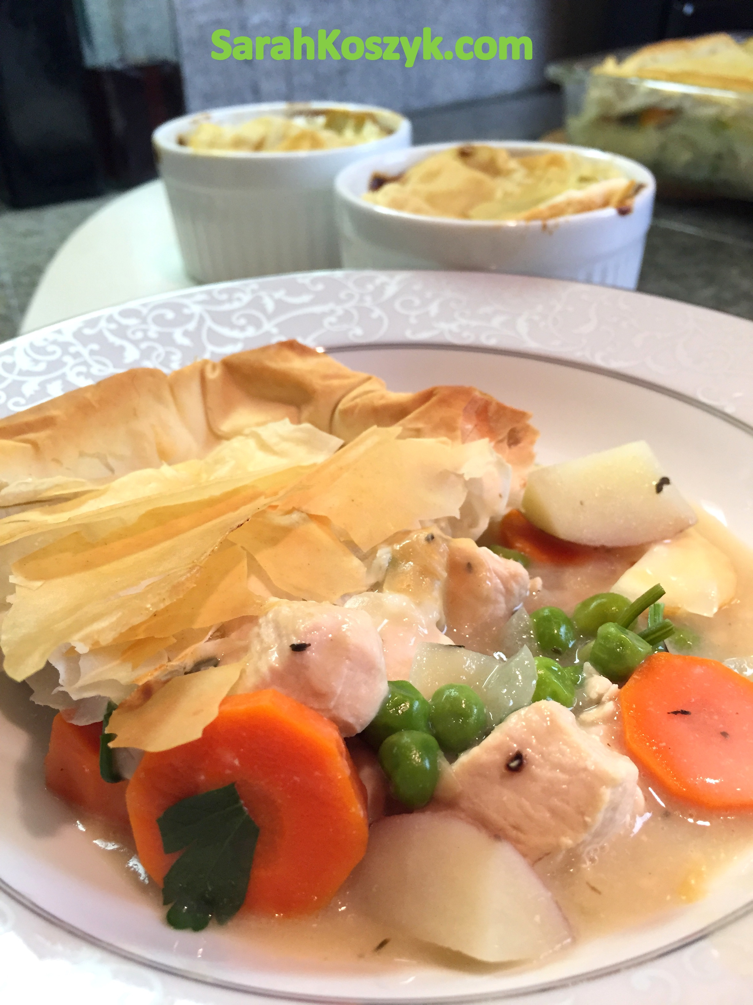 Low Calorie Chicken Pot Pie
 Healthy and Low Fat Chicken Pot Pie Sarah Koszyk Family