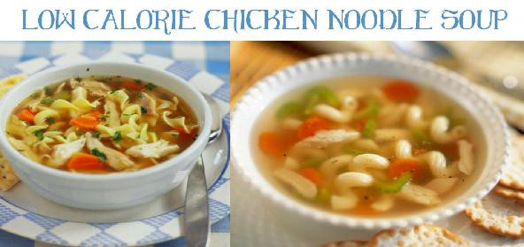 Low Calorie Chicken Soup
 Low calorie chicken noodle soup recipe