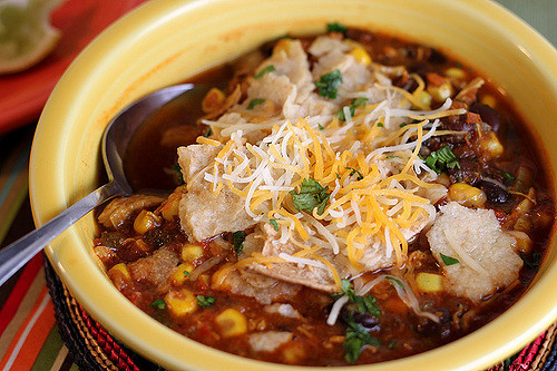 Low Calorie Chicken Tortilla Soup
 Healthy Chicken Tortilla Soup Recipe Back to the Cutting