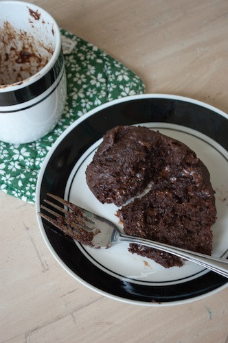 Low Calorie Chocolate Mug Cake
 Low Fat Vegan Chocolate Mug Cake