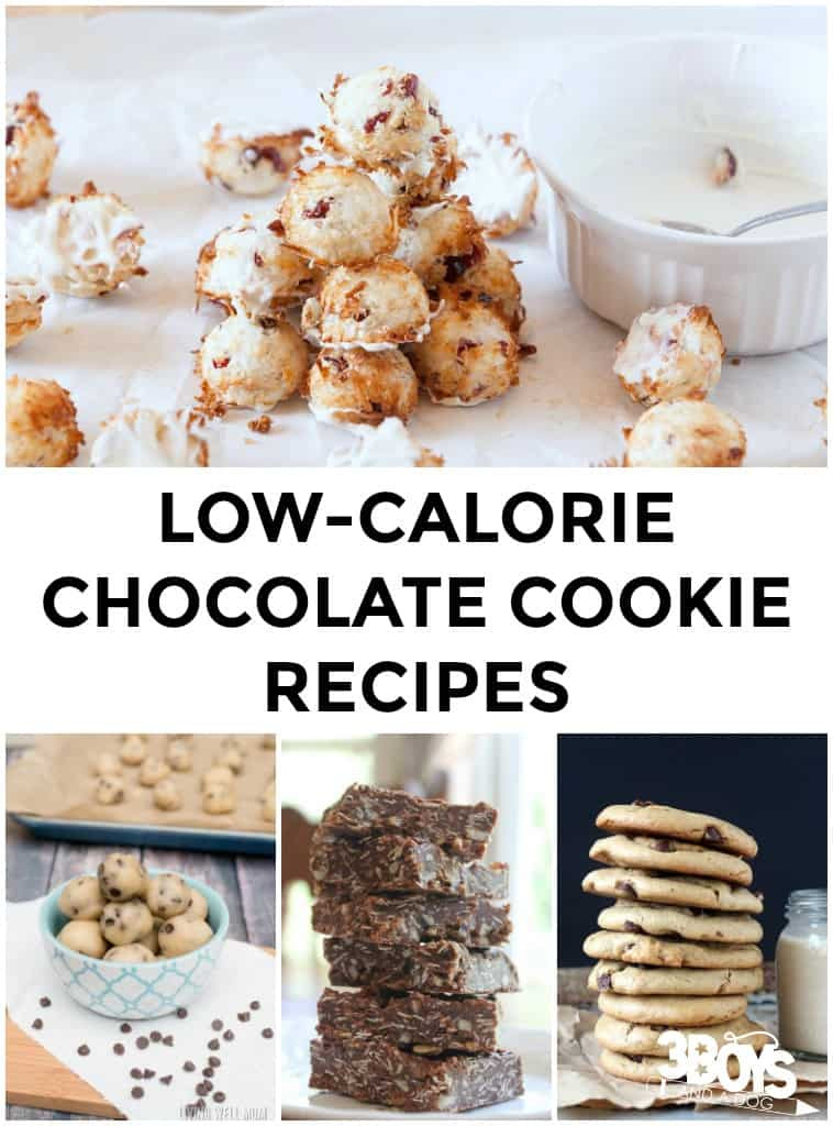 Low Calorie Cookie Recipes
 Low Calorie Chocolate Cookie Recipes 3 Boys and a Dog