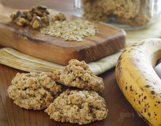 Low Calorie Cookies Recipe
 Chewy Low Fat Banana Nut Oatmeal Cookies