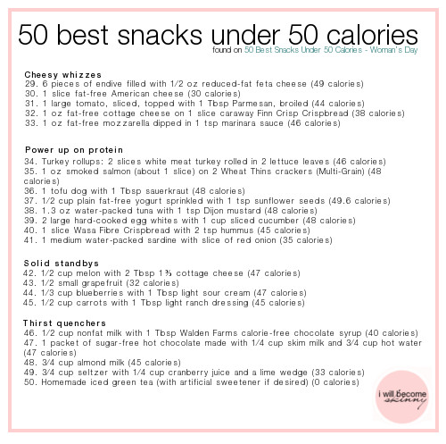 Low Calorie Desserts Under 50 Calories
 under 50 calories