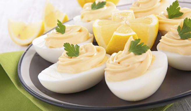 Low Calorie Deviled Eggs
 Deviled Eggs with Salmon & Sour Cream Recipe