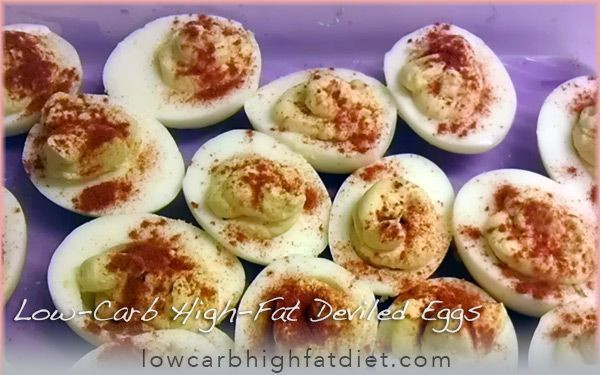 Low Calorie Deviled Eggs
 Bahahahahahha