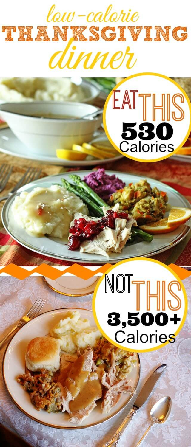 Low Calorie Dinners For Family
 Low Calorie Thanksgiving Dinner