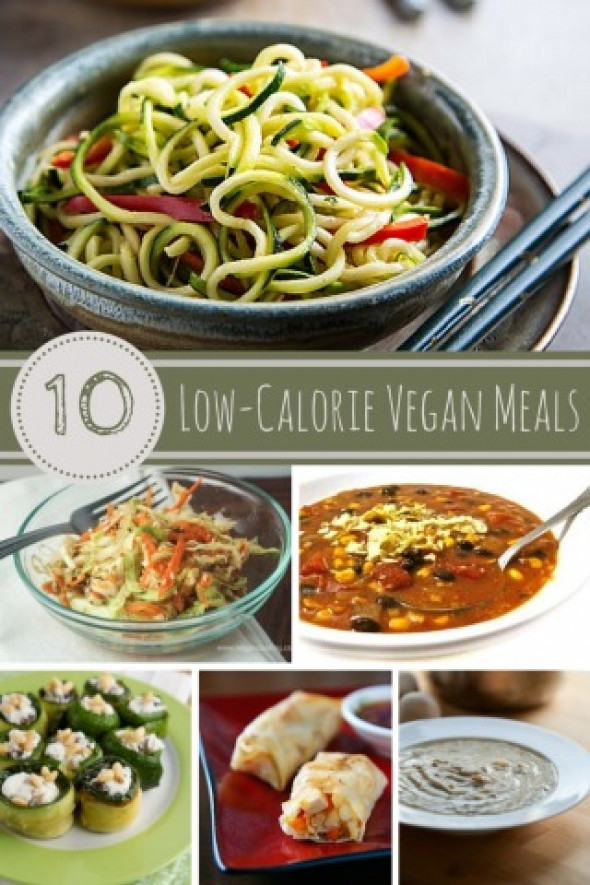 Low Calorie Dinners
 Ten Delicious Low Calorie Vegan Meals