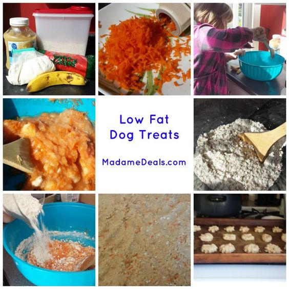 Low Calorie Dog Treat Recipes
 Low Fat Dog Treats