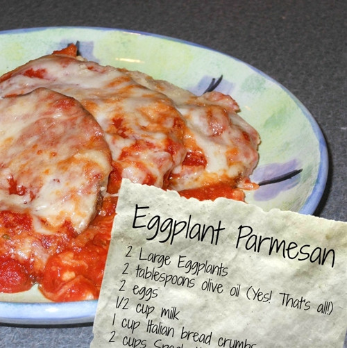 Low Calorie Eggplant Recipes
 Low fat Eggplant Parmesan recipe