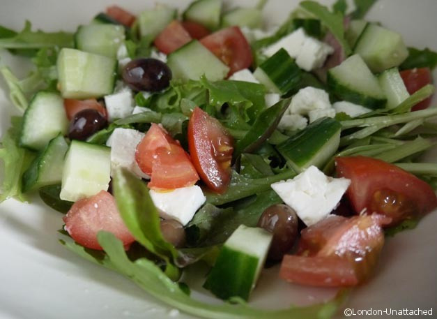 Low Calorie Fast Food Salads
 greek salad calories