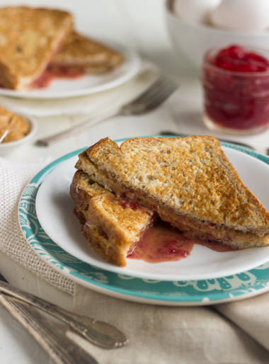 Low Calorie French Toast
 Healthy Stuffed French Toast with PB & J Food Faith Fitness