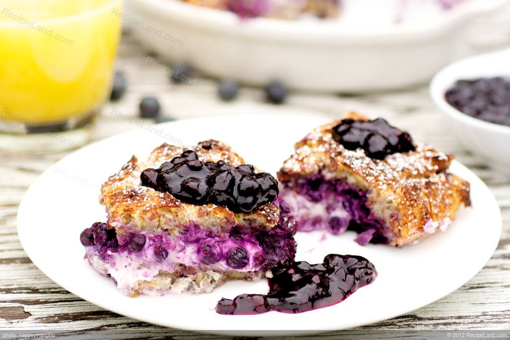 Low Calorie French Toast
 Blueberry French Toast Low fat Recipe