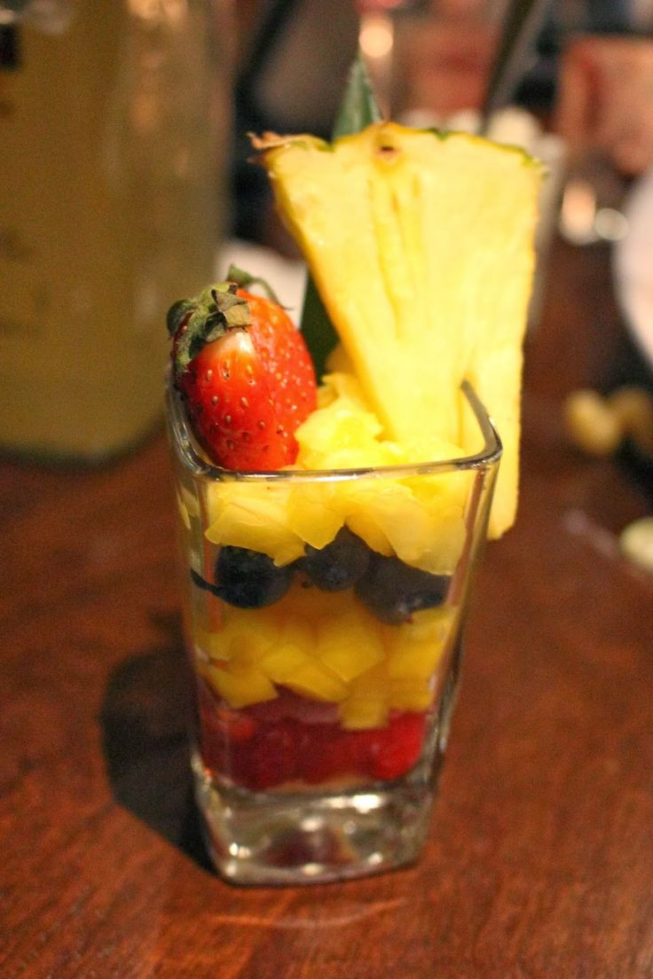 Low Calorie Fruit Desserts
 Mini indulgences dessert flights dessert shot glass
