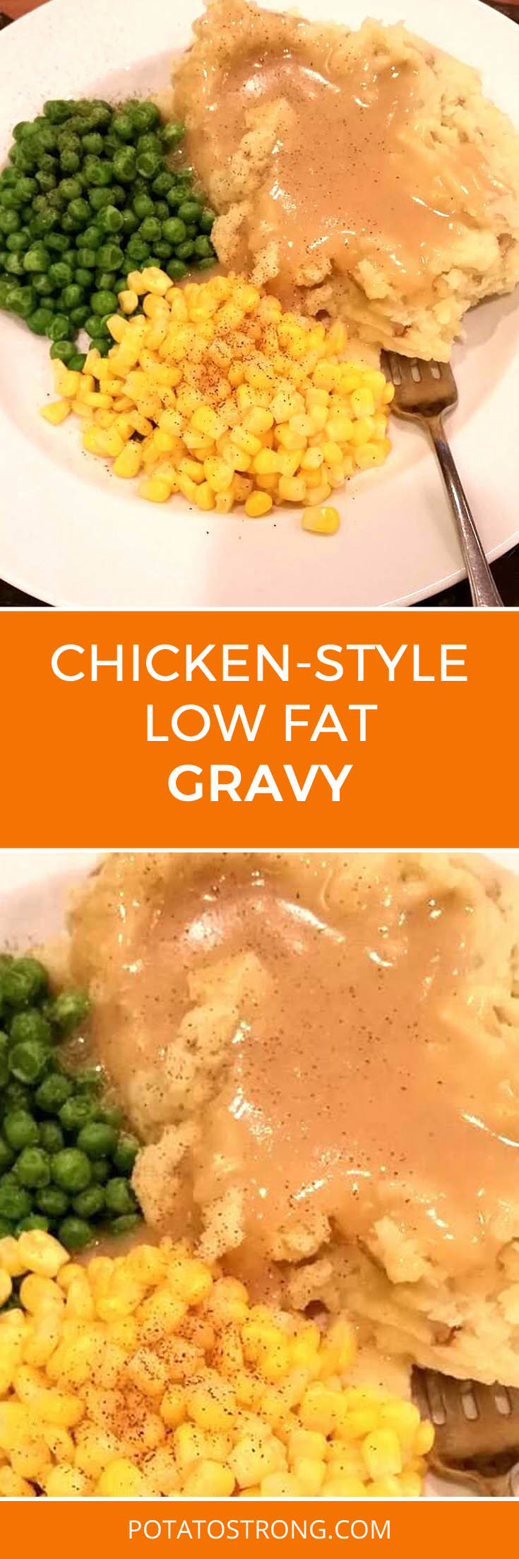 Low Calorie Gravy
 Chicken style Low Fat Gravy Potato Strong