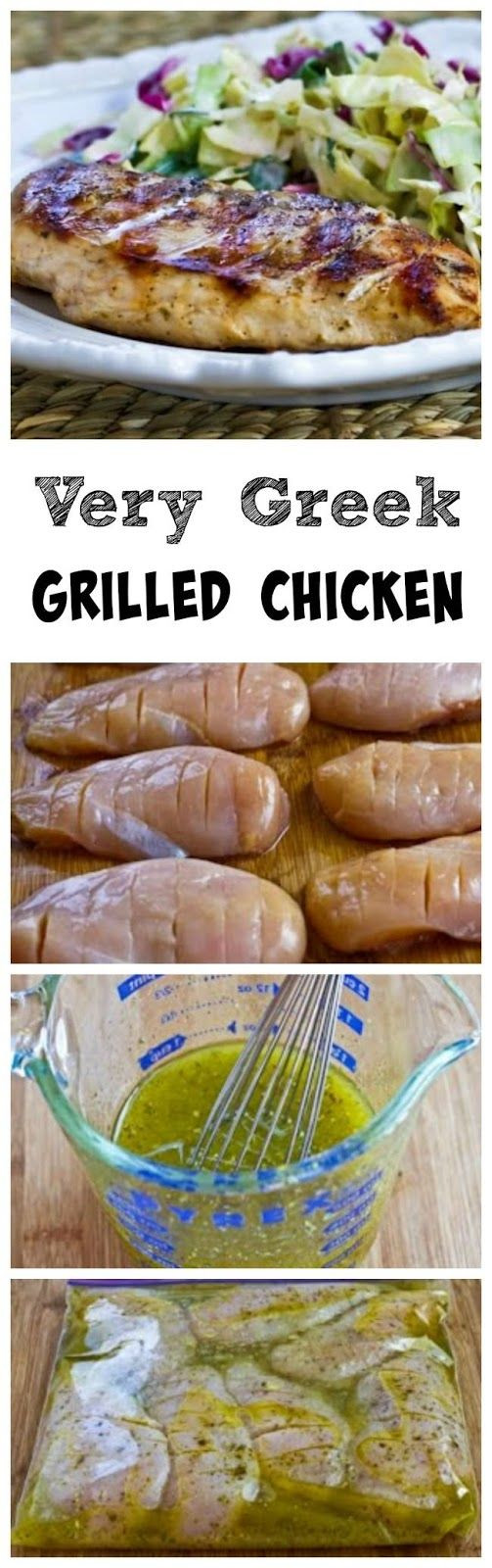 Low Calorie Grilled Chicken Recipes
 Very Greek Grilled Chicken