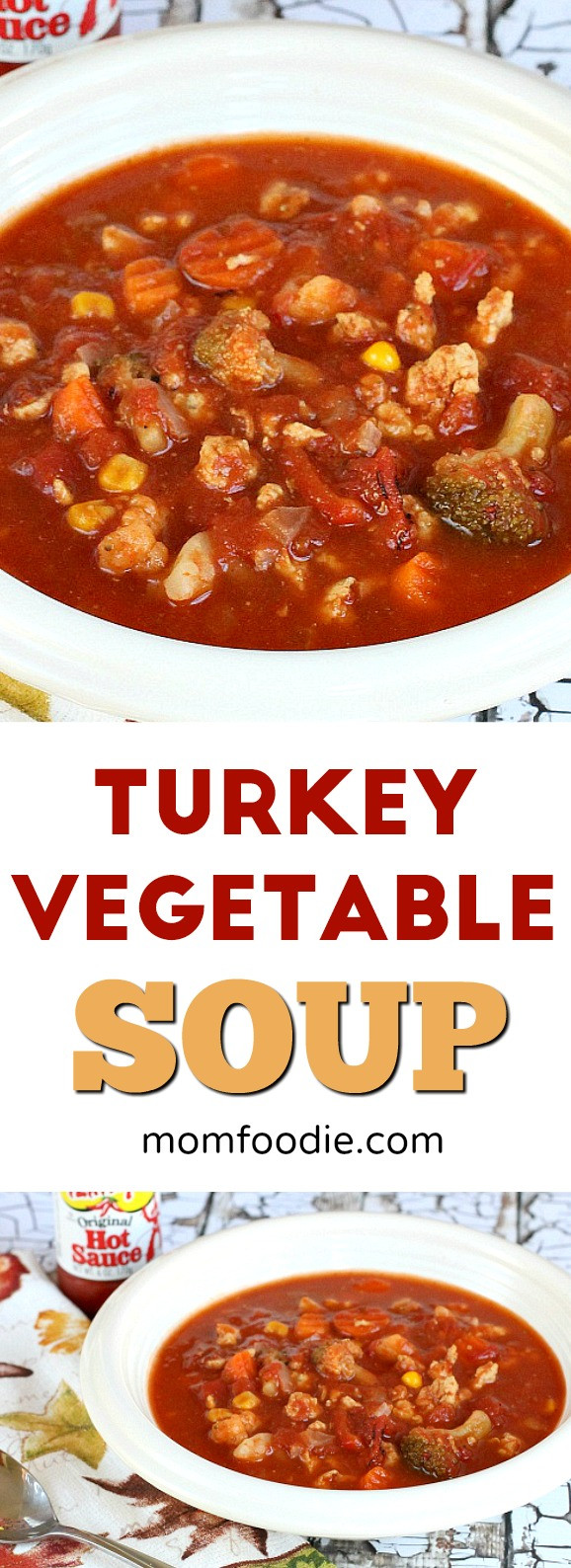 Low Calorie Ground Turkey Recipes
 Turkey Ve able Soup Recipe an easy low calorie soup