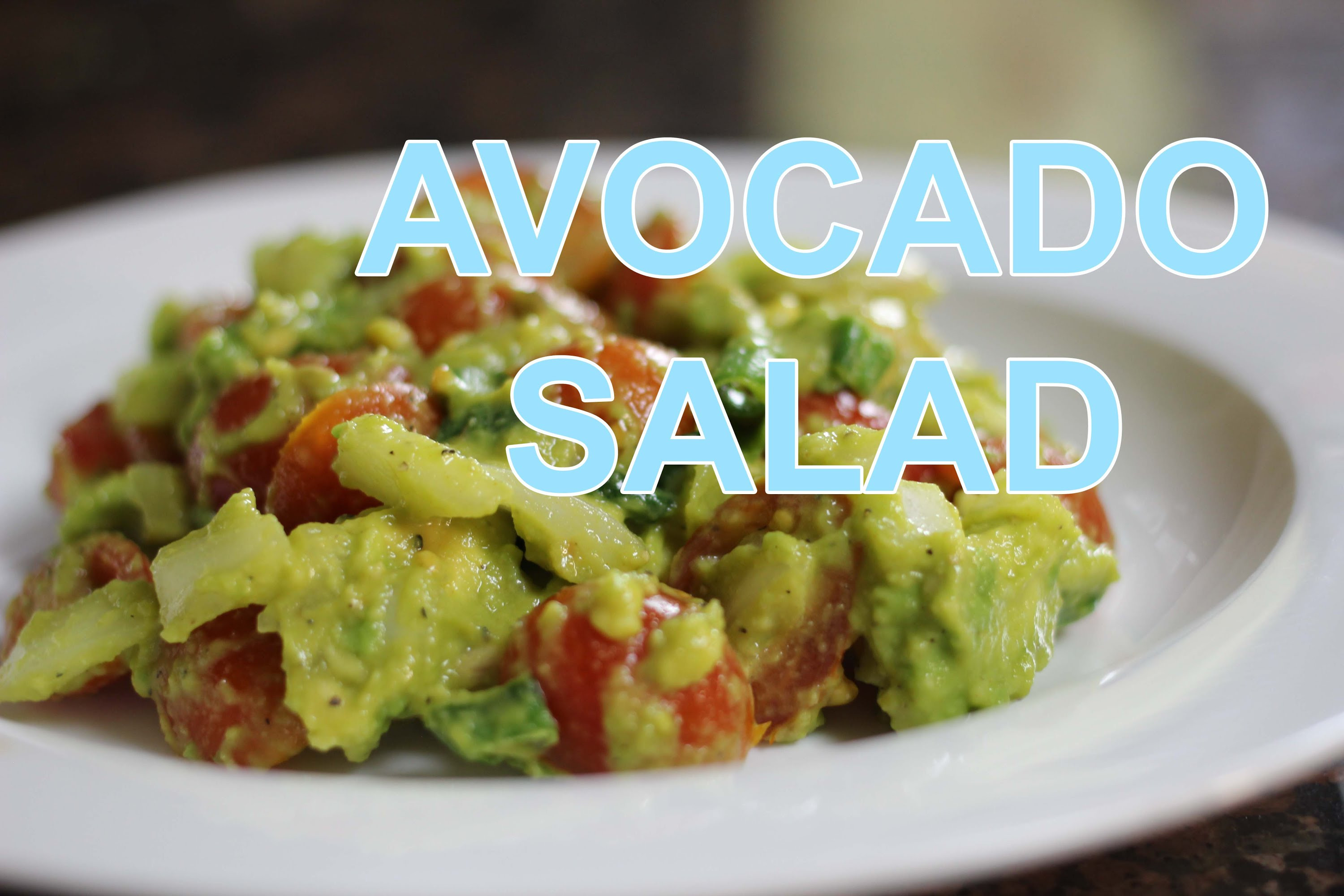 Low Calorie Guacamole
 [RECIPE] Avocado Salad – LOW CALORIE – Recipe Flow