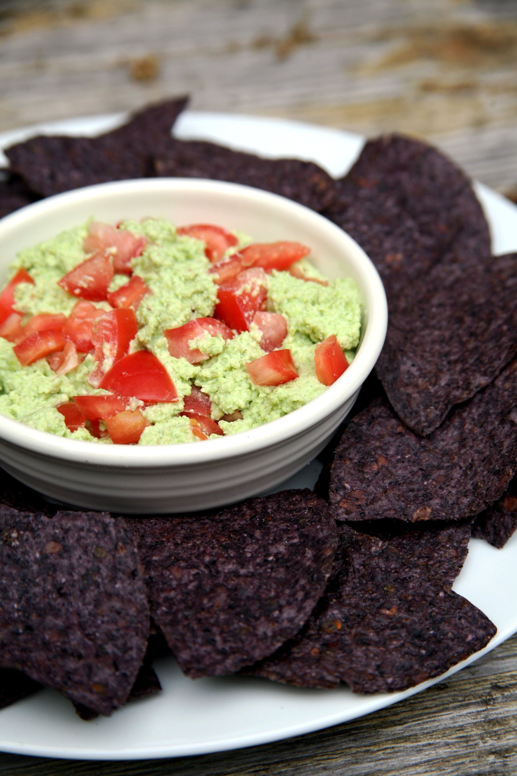 Low Calorie Guacamole
 Low Cal Guacamole Made With Edamame
