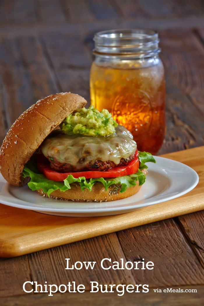 Low Calorie Hamburger Recipes
 Low Calorie Chipotle Burgers Recipe