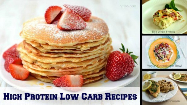 Low Calorie High Protein Recipes Weight Loss
 High protein low carb recipes 8 easy and healthy dishes