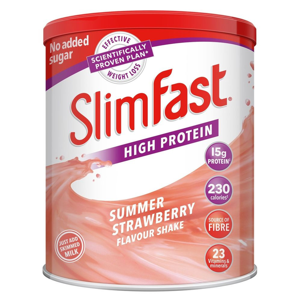 Low Calorie High Protein Smoothies
 SlimFast Strawberry Protein Shake Powder Weight Loss Meal