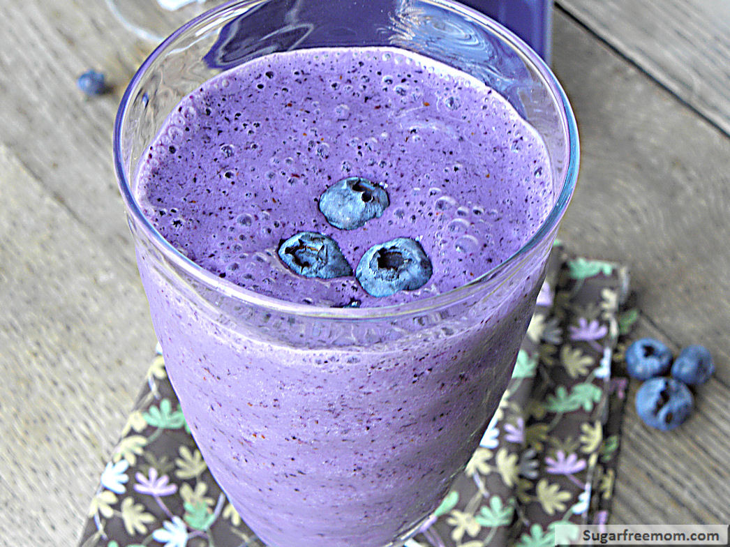 Low Calorie High Protein Smoothies Recipes
 Low Fat Blueberry Protein Smoothie No Sugar Added