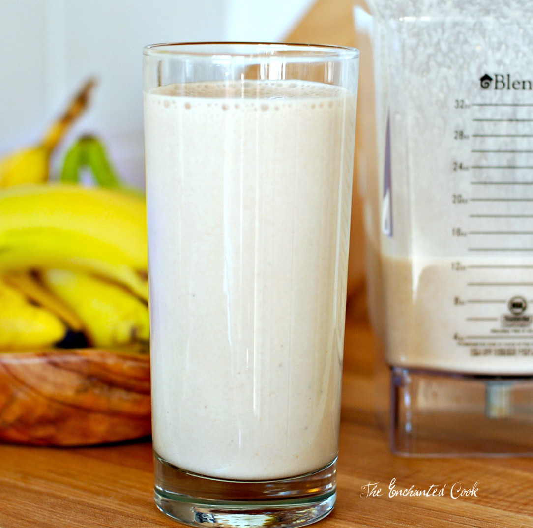Low Calorie High Protein Smoothies
 The Enchanted Cook Chocolate PB and Banana Smoothie
