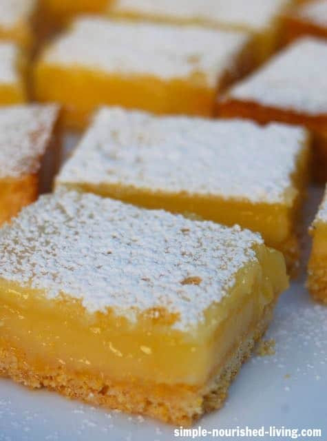 Low Calorie Lemon Desserts
 Weight Watchers Low Fat Lemon Bars