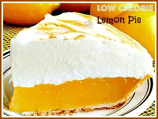 Low Calorie Lemon Desserts
 Guilt Free Low Calorie Lemon Cake Desserts