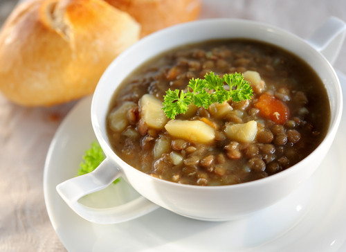 Low Calorie Lentil Recipes
 Di s Authentic Greek Lentil Soup low Cal Low Fat BigOven