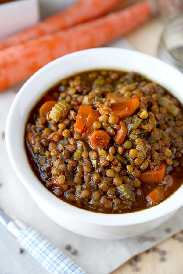 Low Calorie Lentil Recipes
 Vegan Lentil Soup Recipe Pickled Plum Food And Drinks