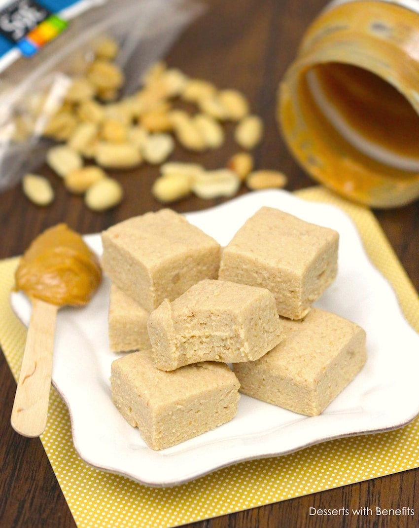 Low Calorie Low Sugar Desserts
 Desserts With Benefits Healthy Peanut Butter Fudge low