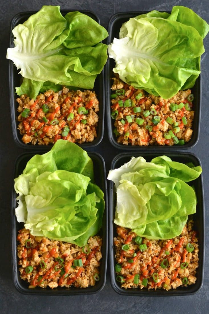 Low Calorie Lunch Recipes For Weight Loss
 Meal Prep Healthy Chicken Lettuce Wraps Paleo GF