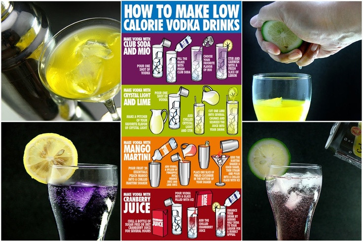 Low Calorie Mixed Drinks With Vodka
 low calorie vodka mixed drinks