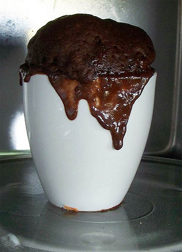 Low Calorie Mug Cake
 5 Minute Chocolate Mug Cake
